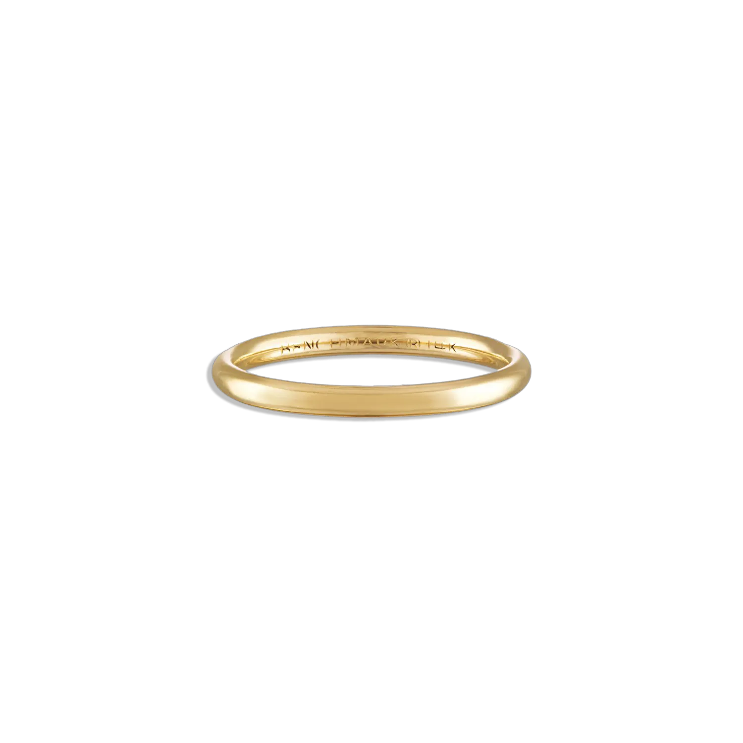 2MM Gold Band
