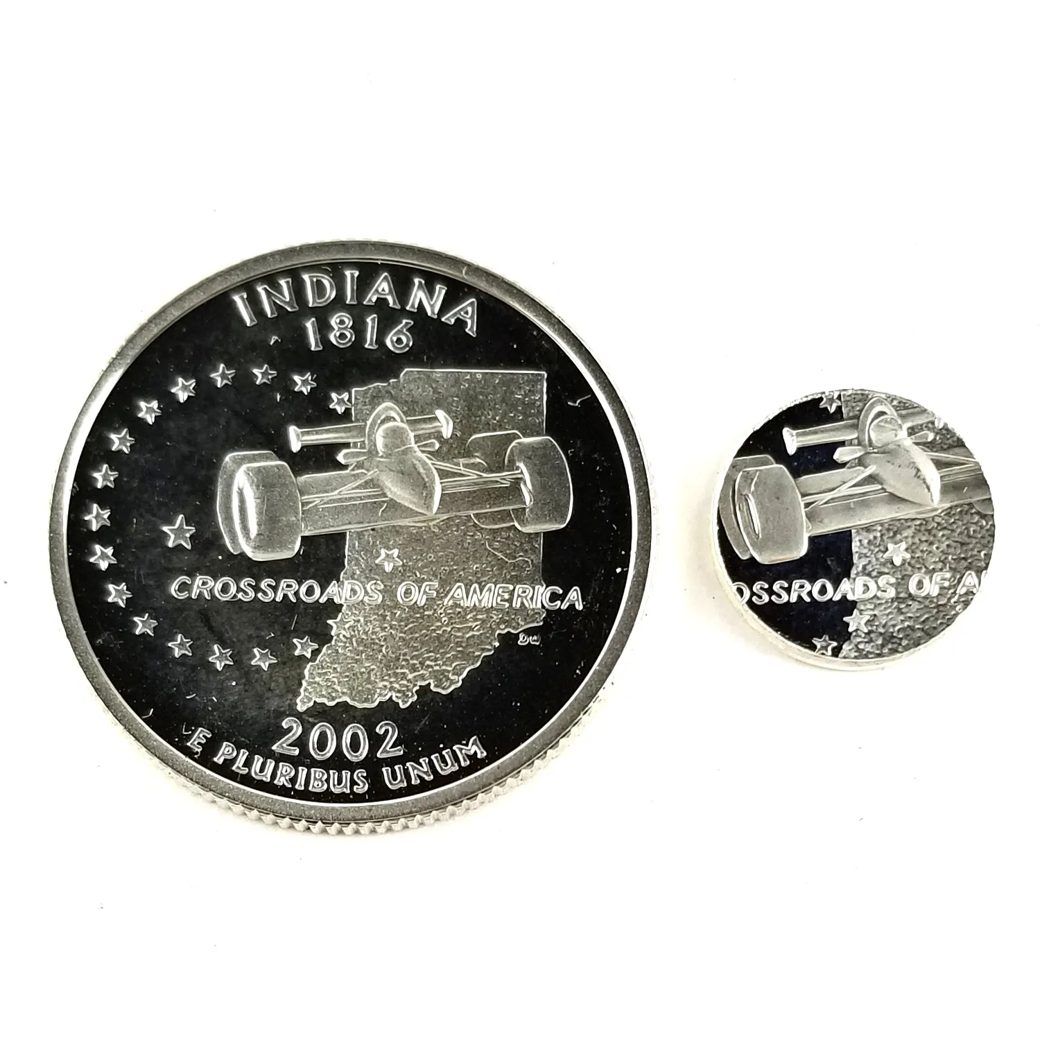 90% Silver Indiana Quarter Ring