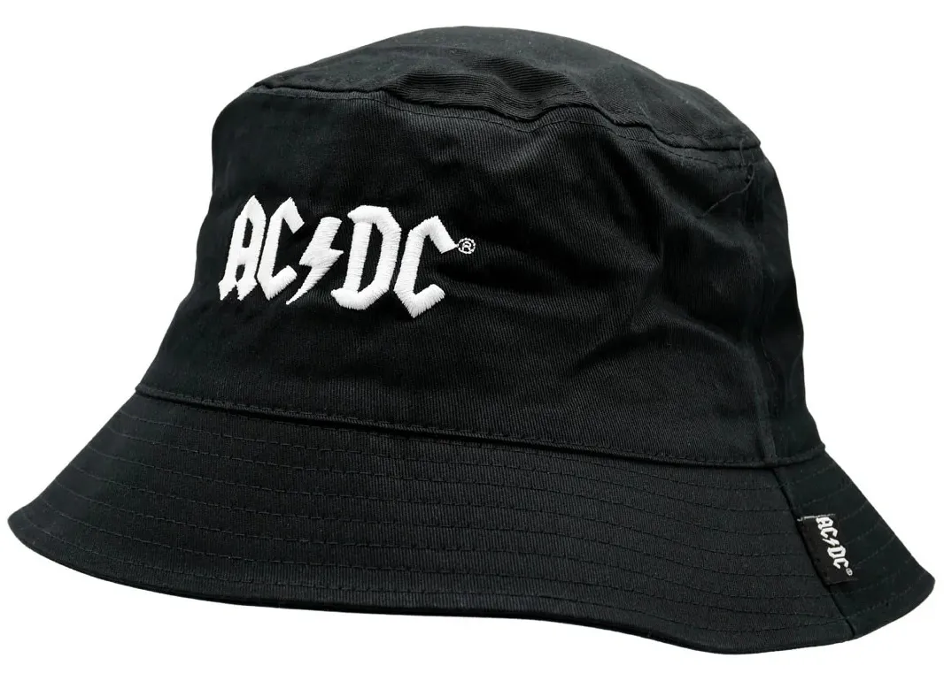 AC/DC Black Bucket Hat