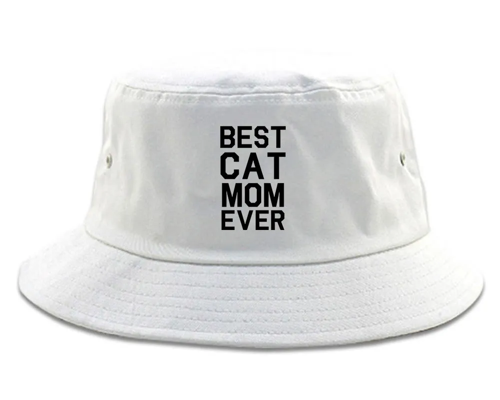 Best Cat Mom Ever Mens Bucket Hat