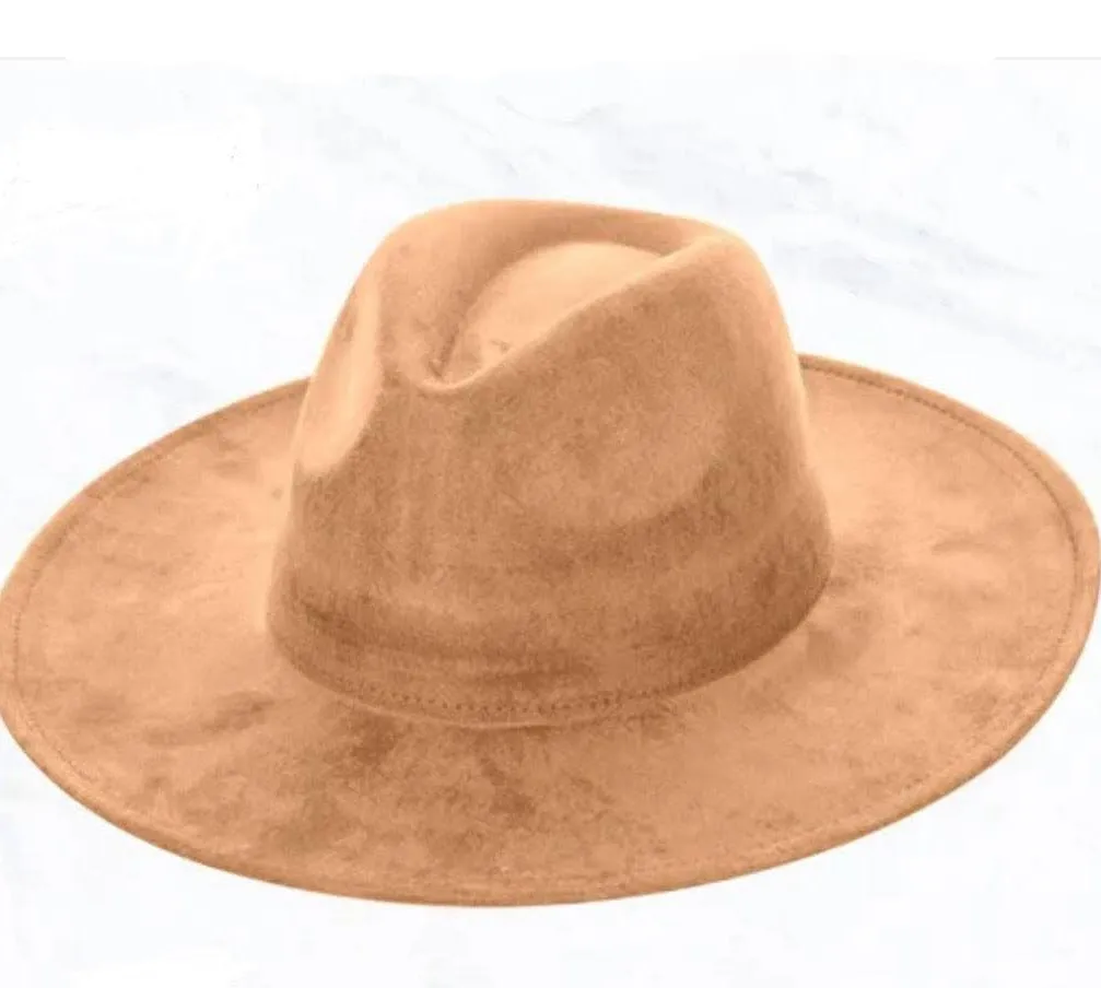 Blue Navajo Turquoise Slab Leather Band   Choice of Boho Hat 985p