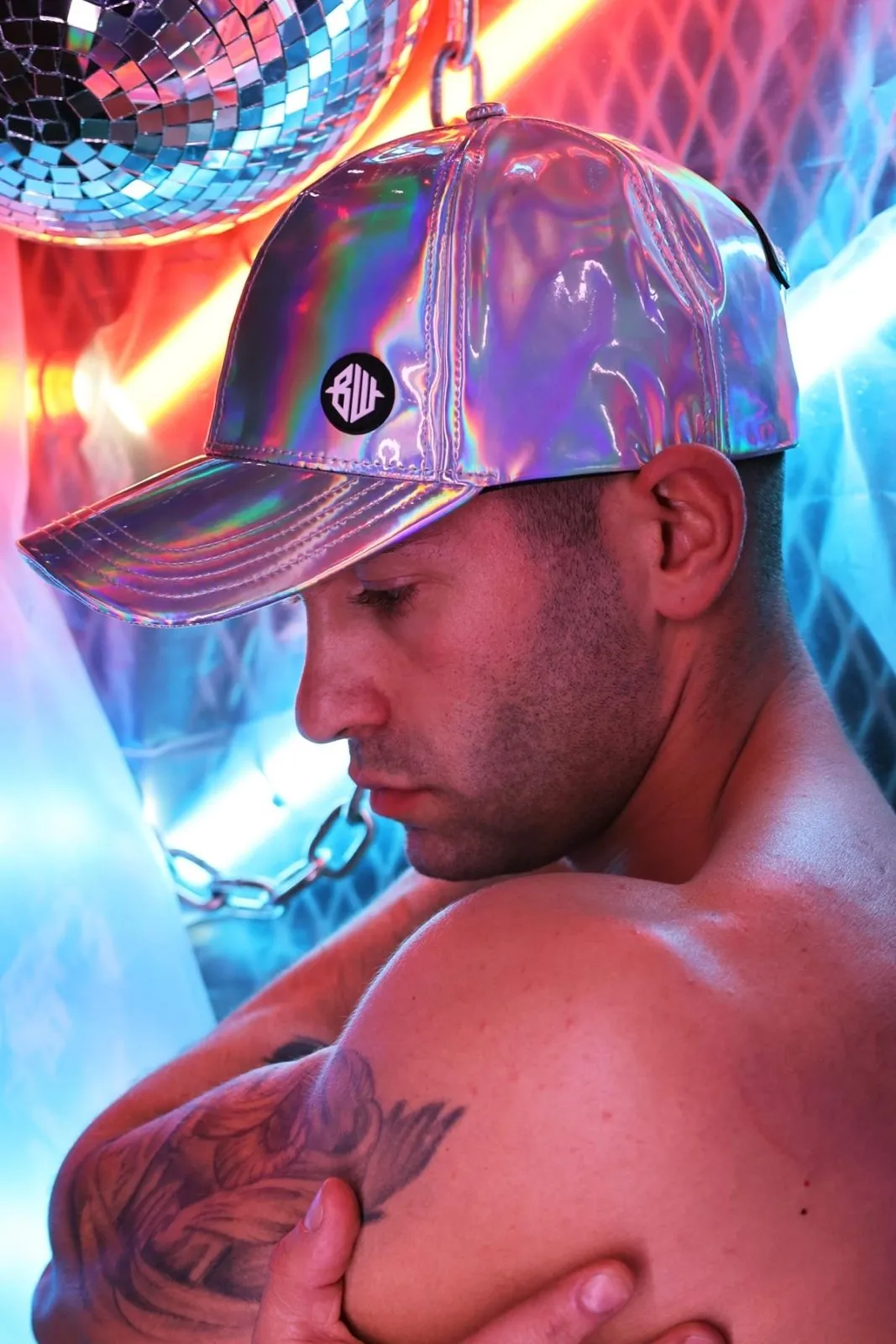 Breedwell Cyber Holo Hat, Silver