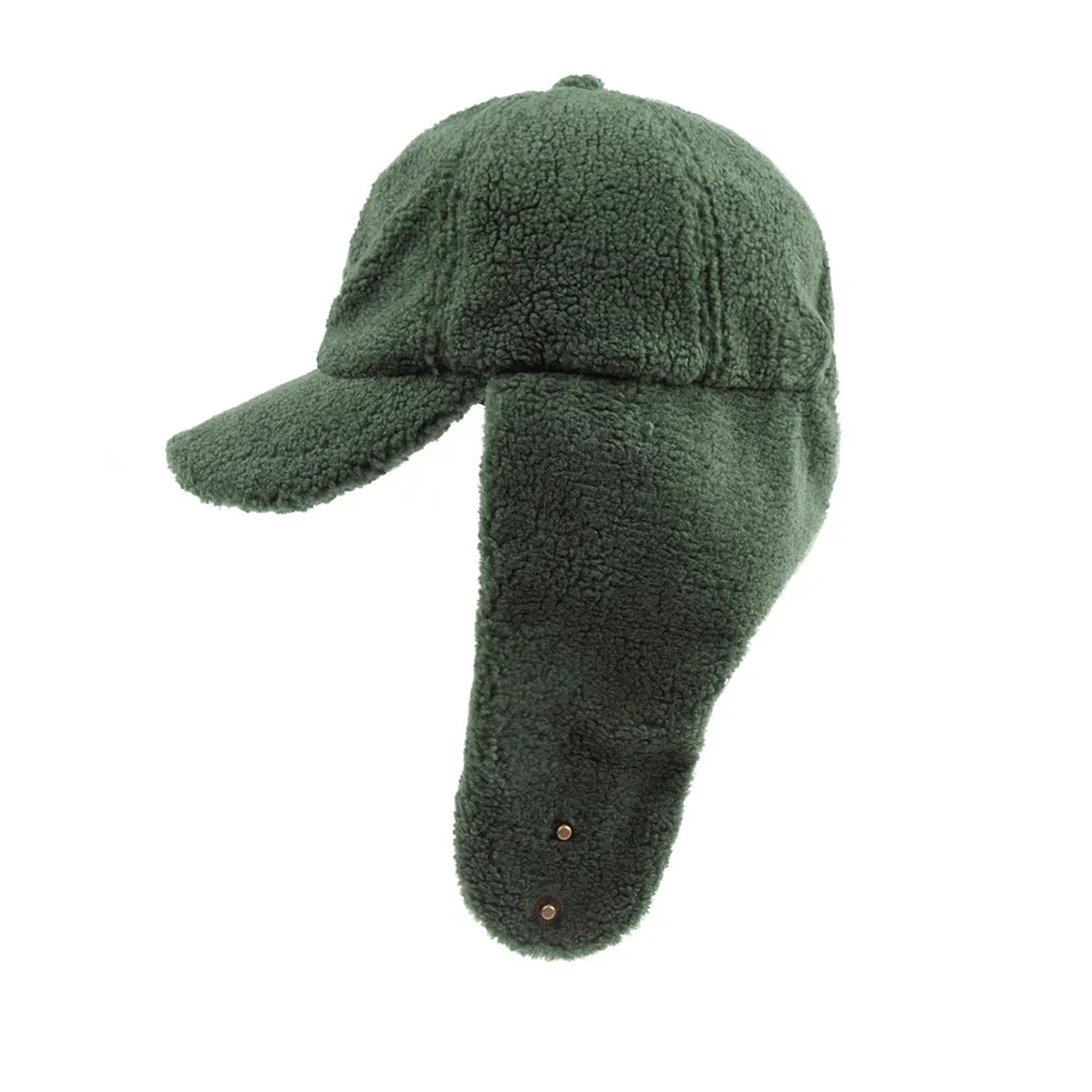 BS INT EARFLAP HAT KHAKI