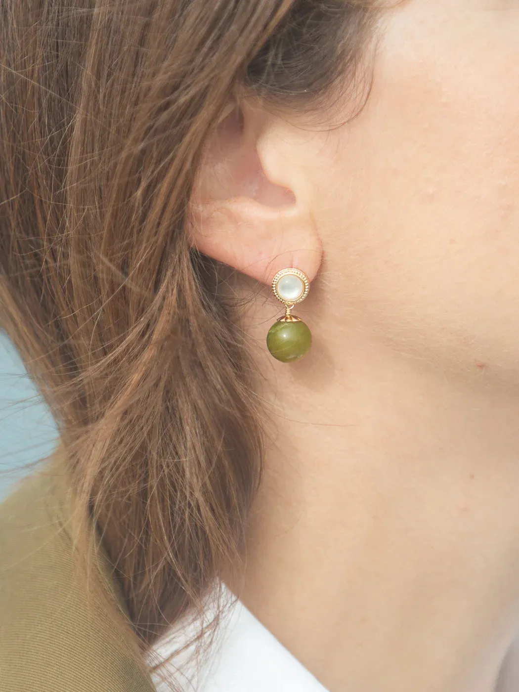 Carmen Earrings - Green