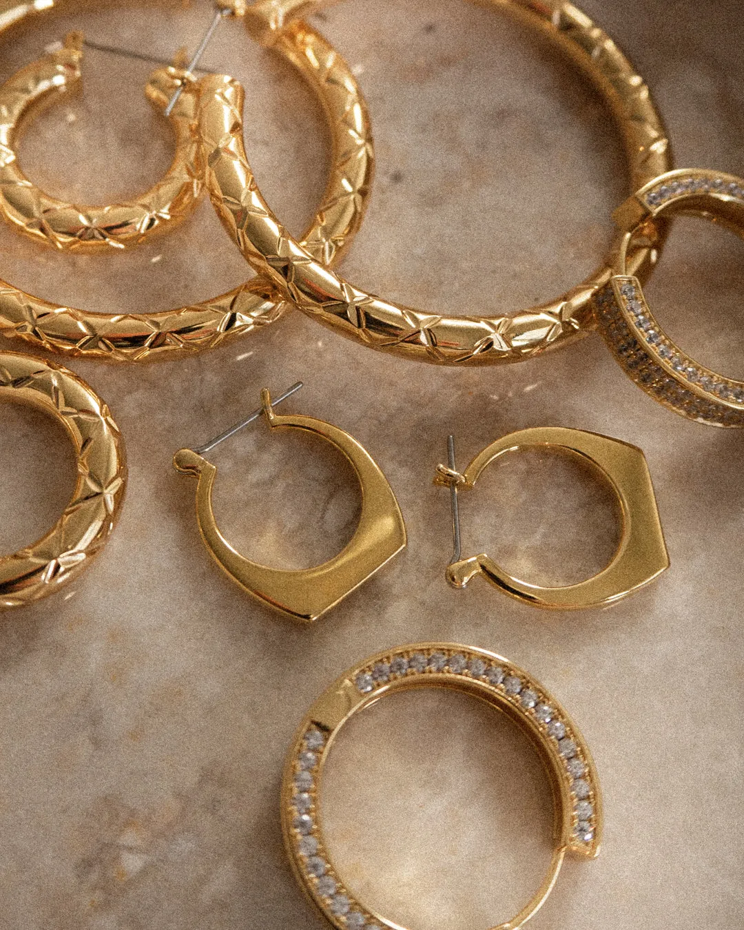 Cosmos Hoops- Gold