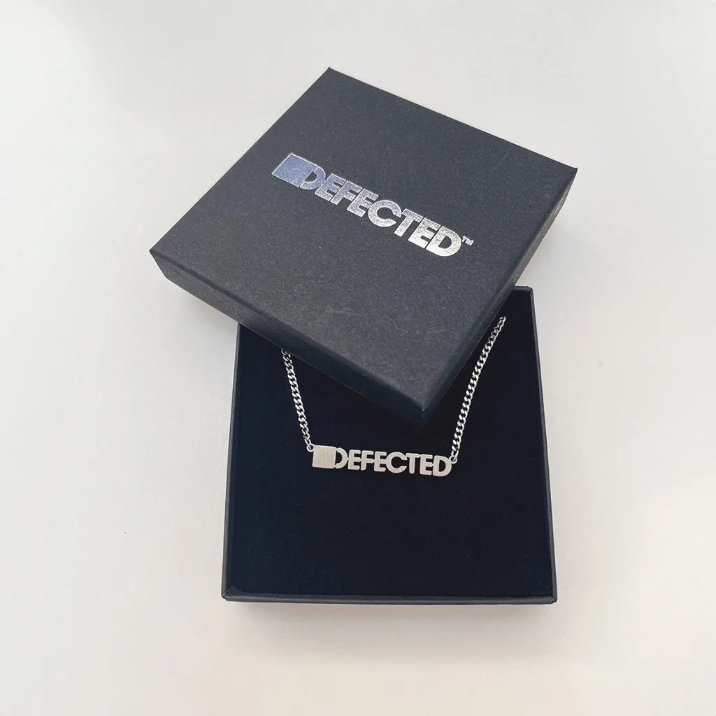 Defected Silver Necklace