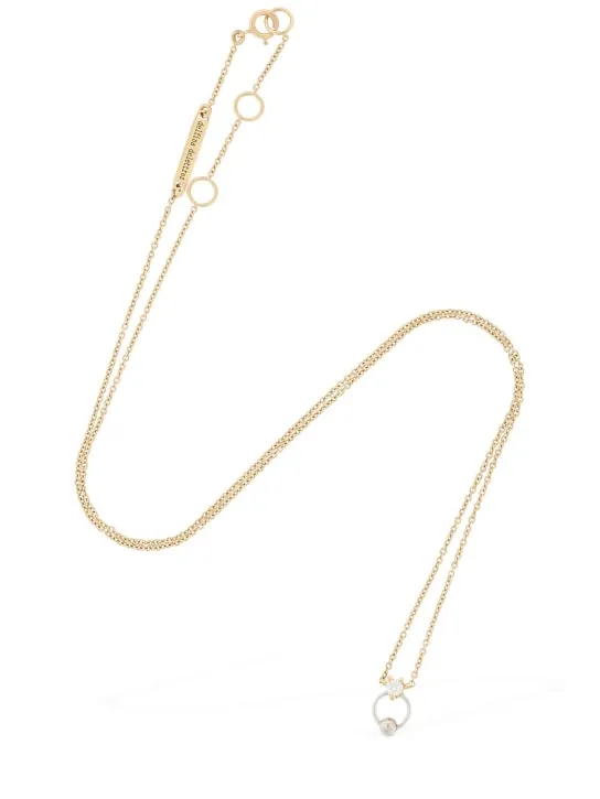 Delfina Delettrez   Two-in-one small diamond necklace 