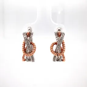 Diamond Hoop Earrings