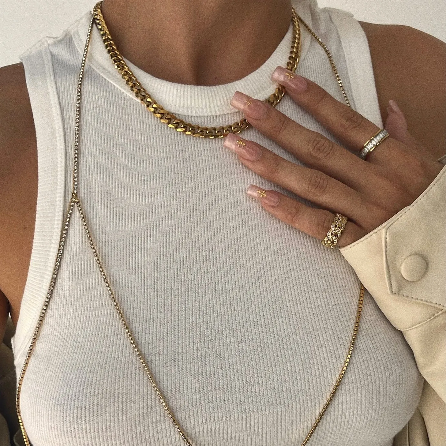 Ellie Vail - Liam Cuban Chain Necklace