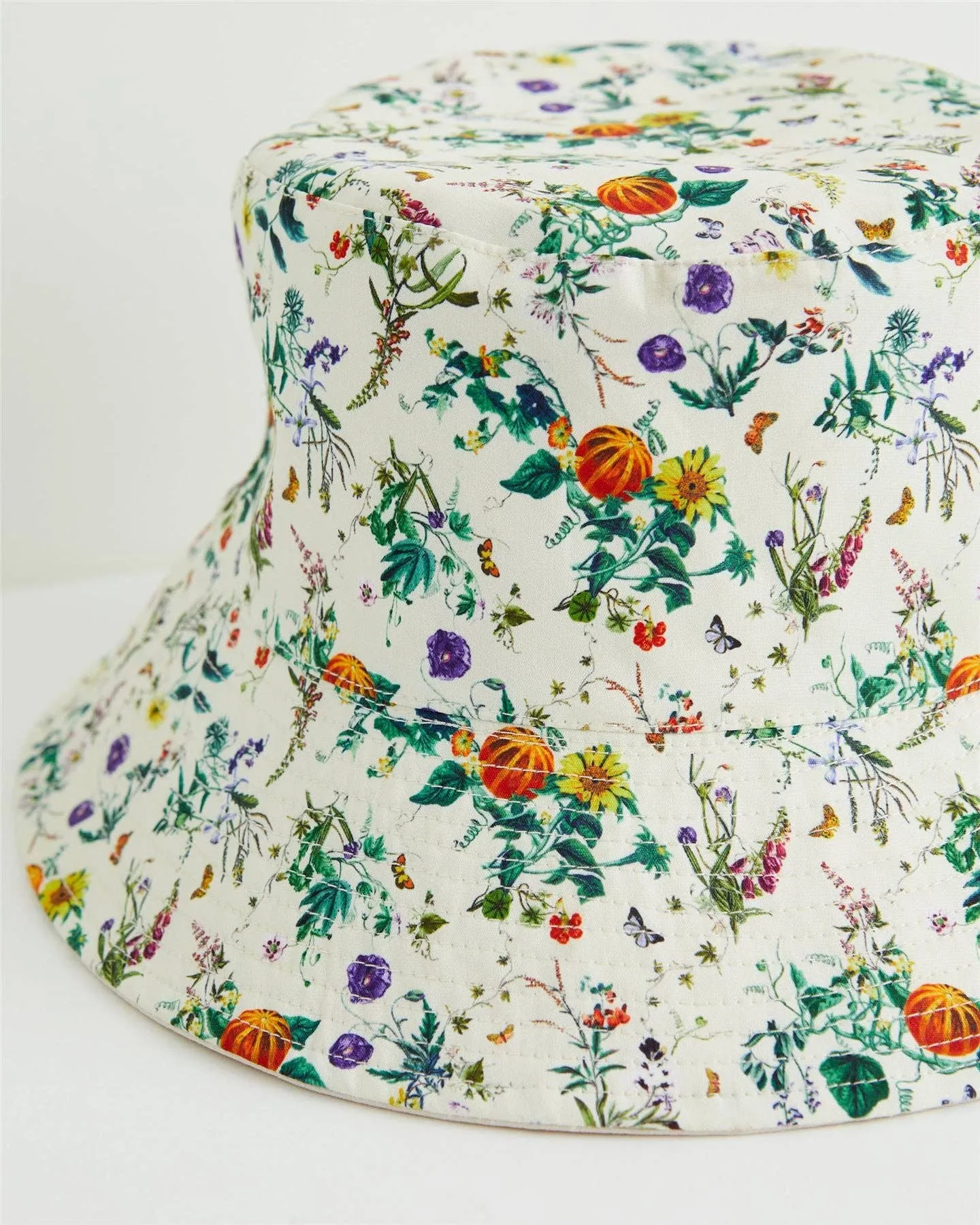 FABLE Pumpkin Ivory Bucket Hat