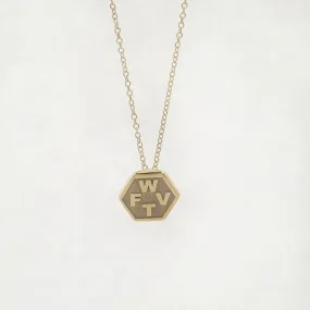 Gold Custom Initial Necklace