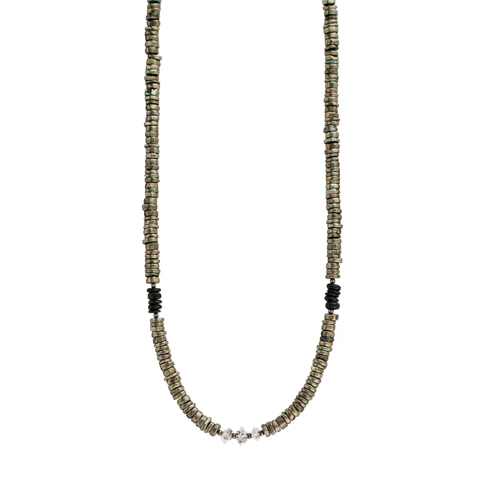 Hand Cut Heishi Necklace