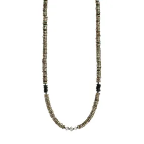 Hand Cut Heishi Necklace