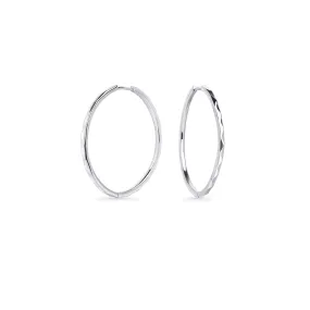 Jade Large Huggie Earrings