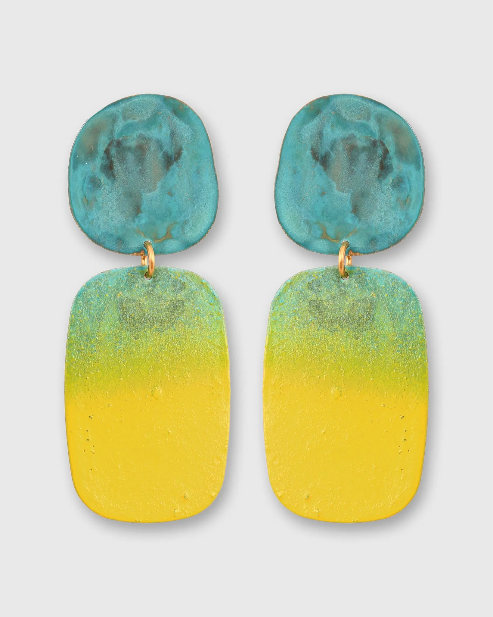 Keke Earrings in Chartreuse