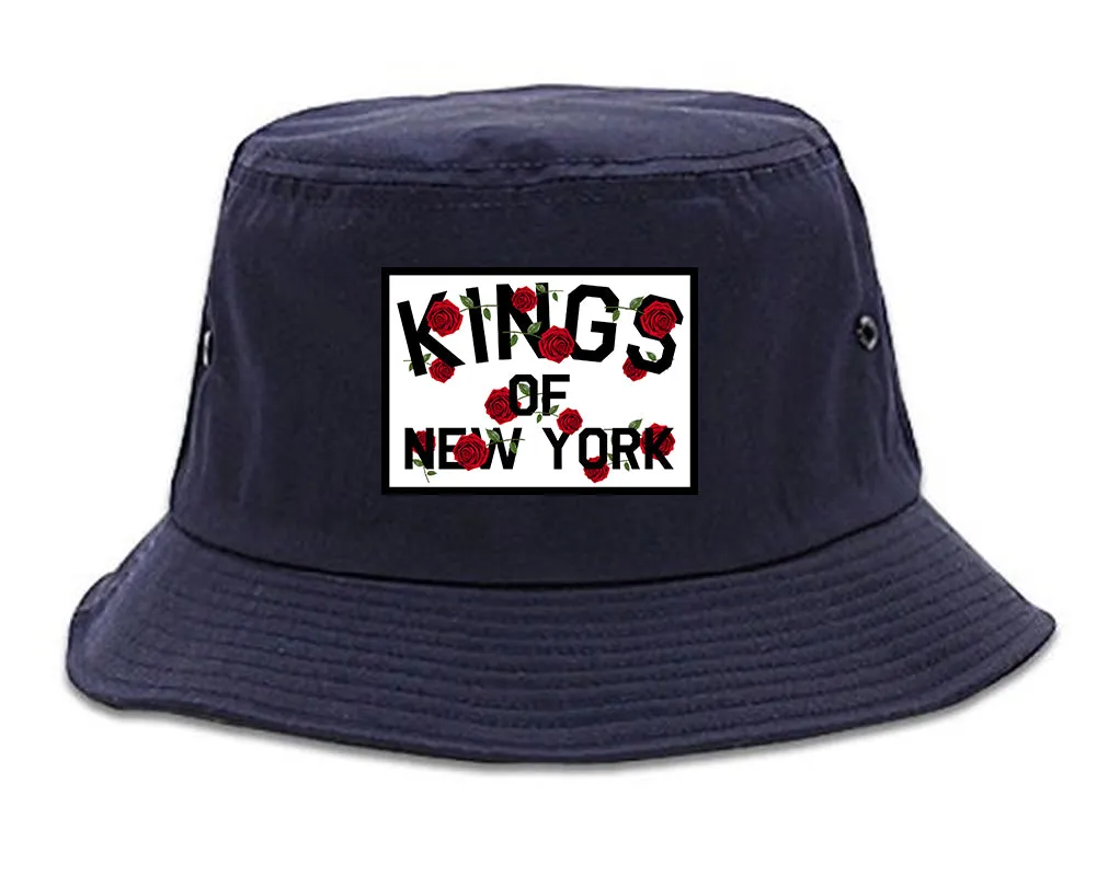 Kings Of New York Rose Garland Bucket Hat