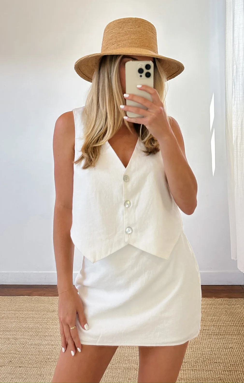 Lack of Color The Wide Inca Bucket Hat ~ Natural