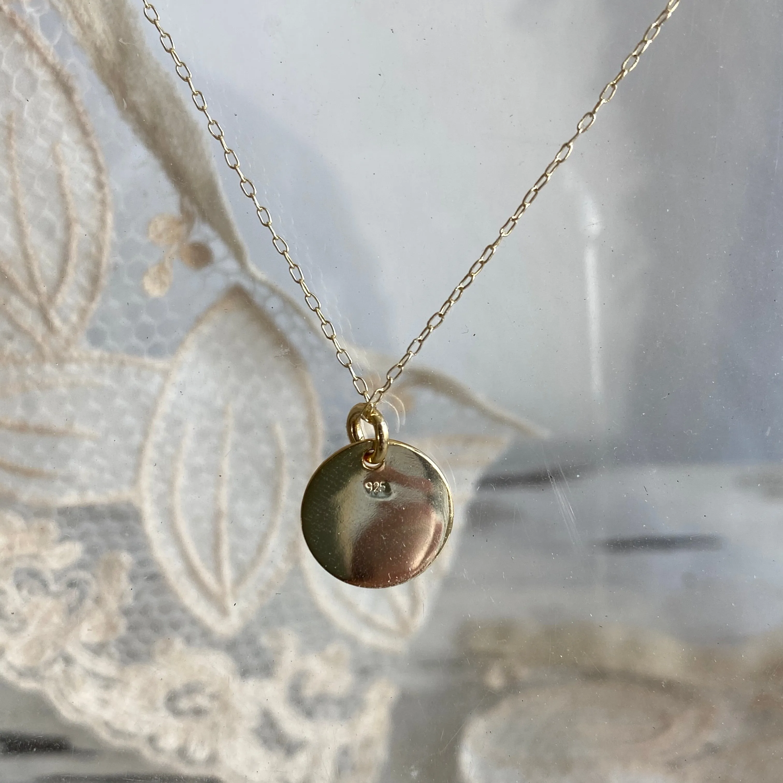 'medalla’ necklace | 925 silver