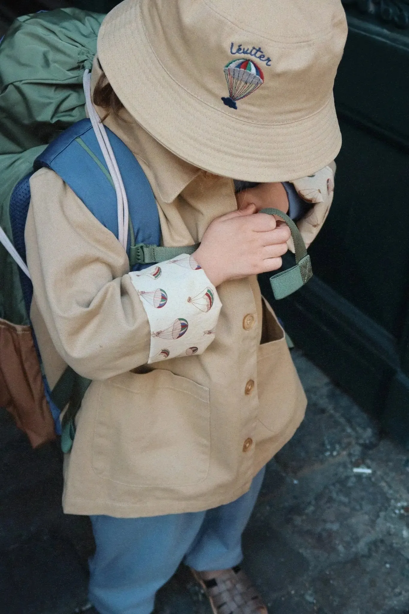 Mon Kids Bucket Hat - Starfish