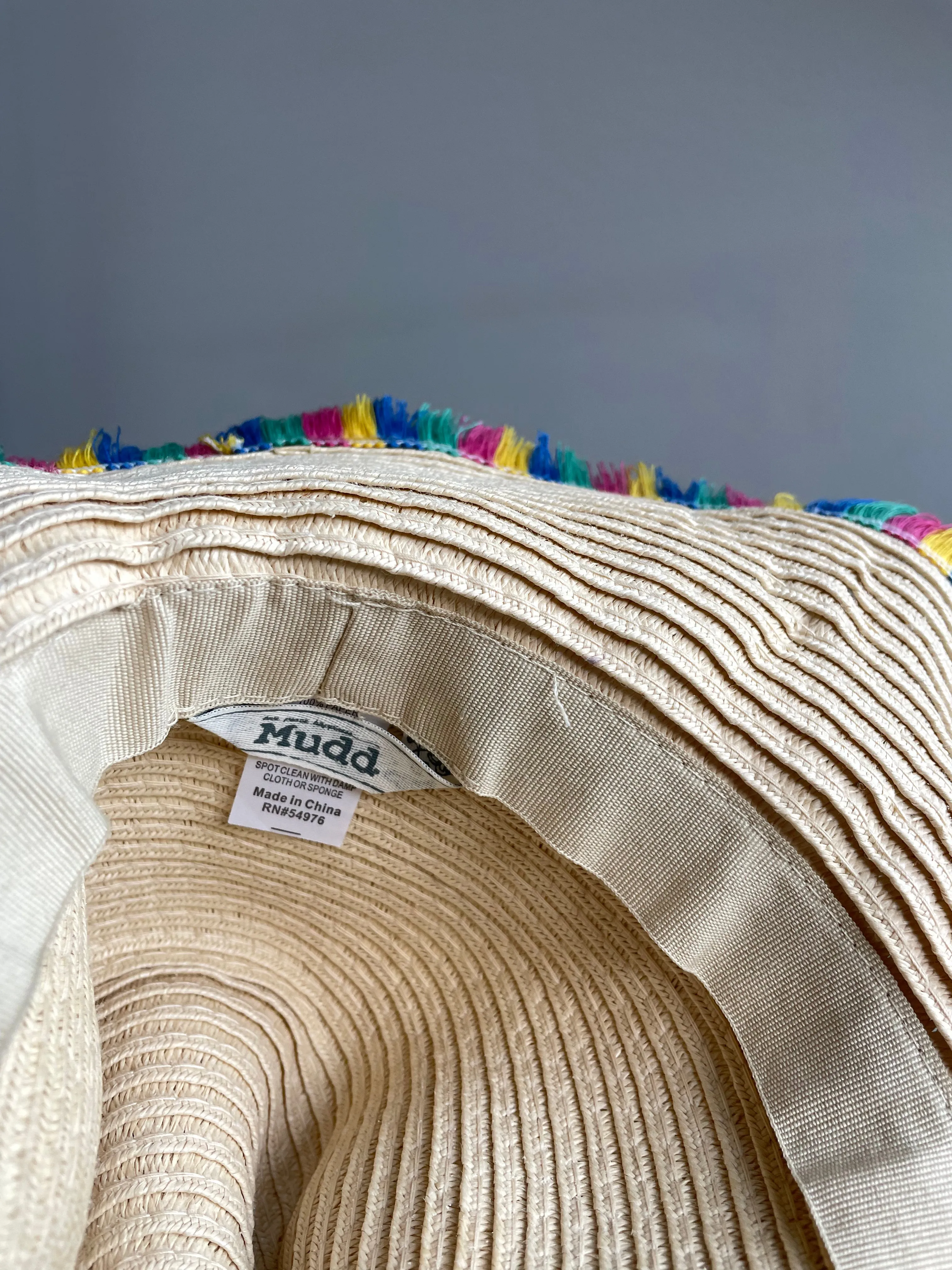 MUDD PAPER SUN HAT—OSFM