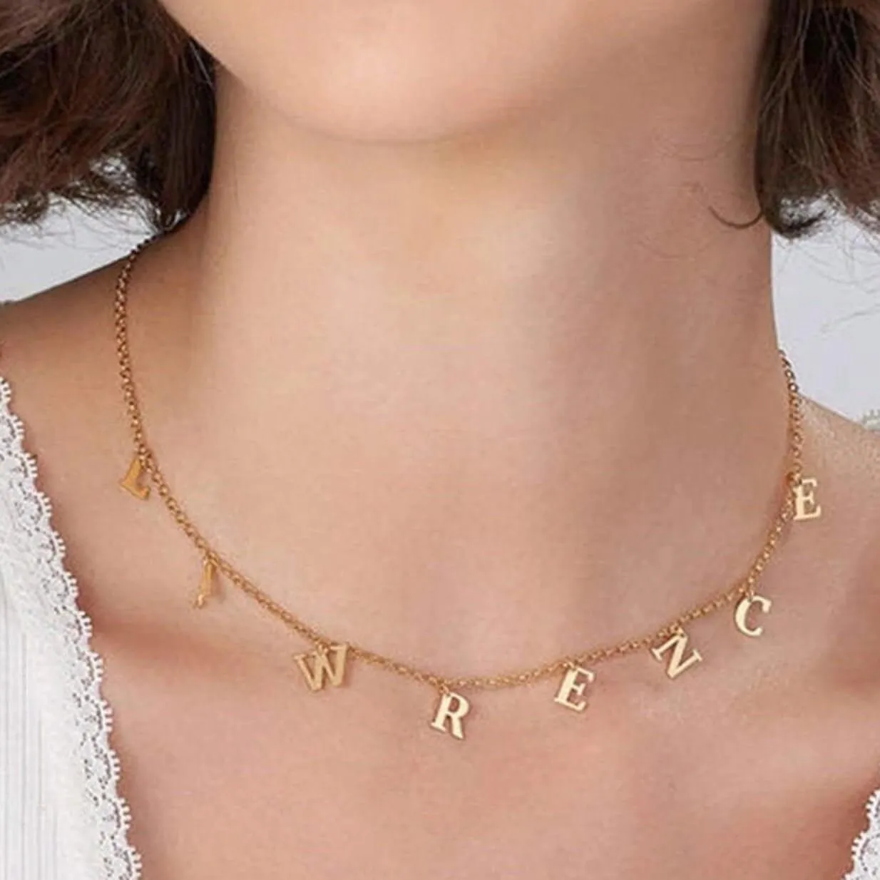 Personalised Letter Necklace