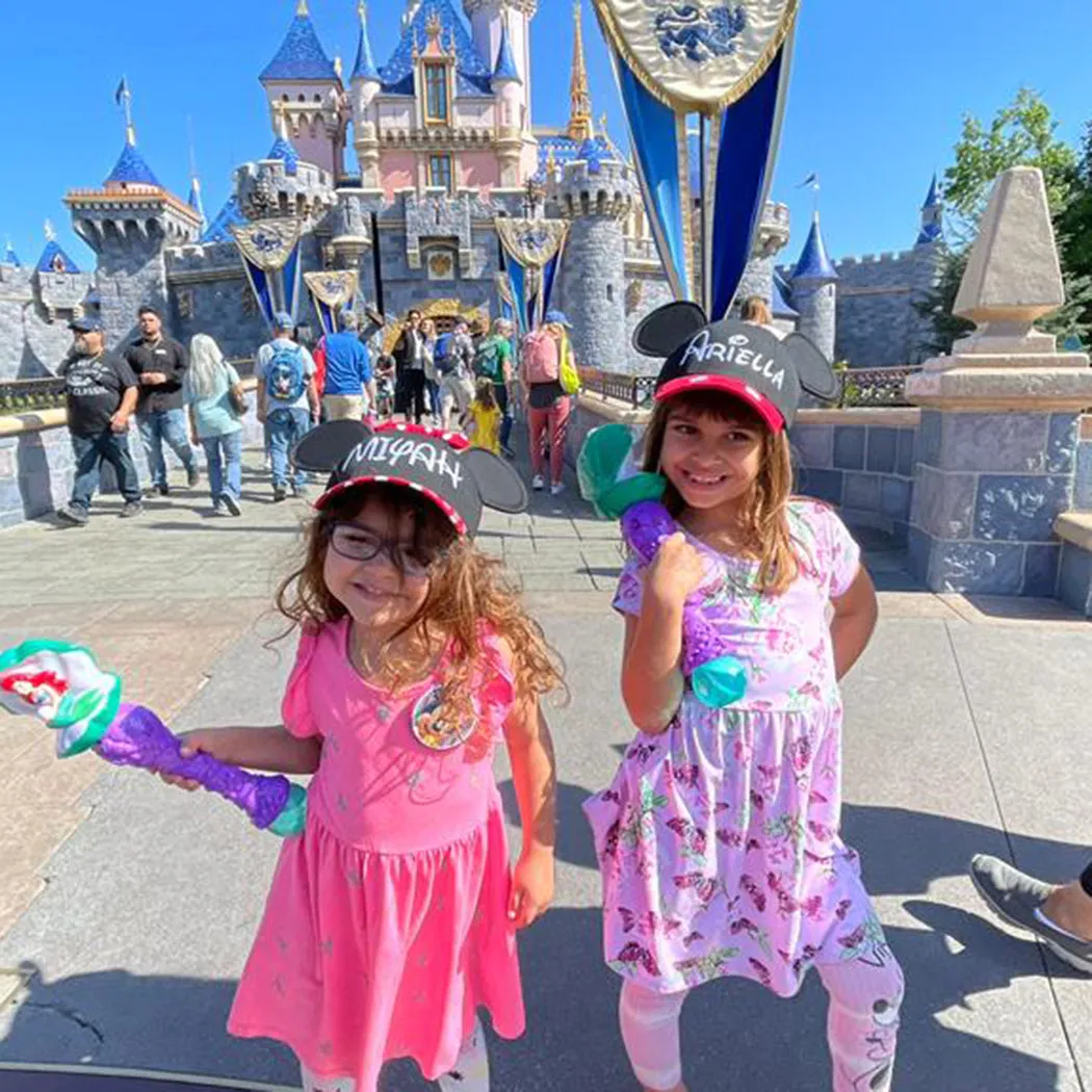 Personalized Kids or Adults Baseball Cap with 3D Ears - Minnie