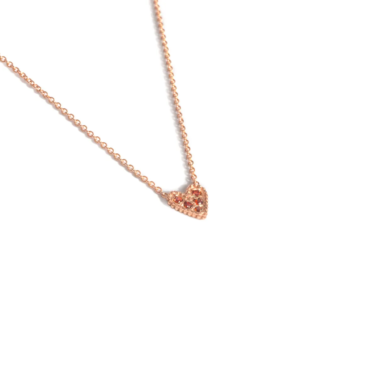 Purple Heart Necklace