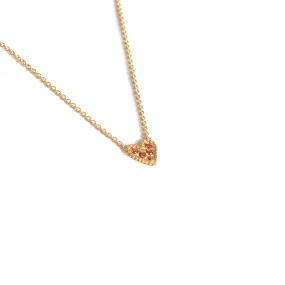 Purple Heart Necklace