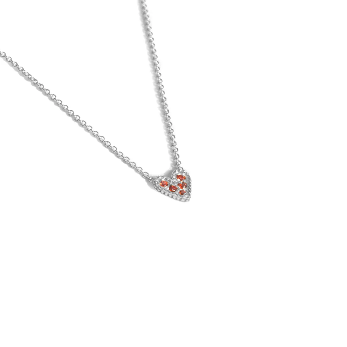 Purple Heart Necklace