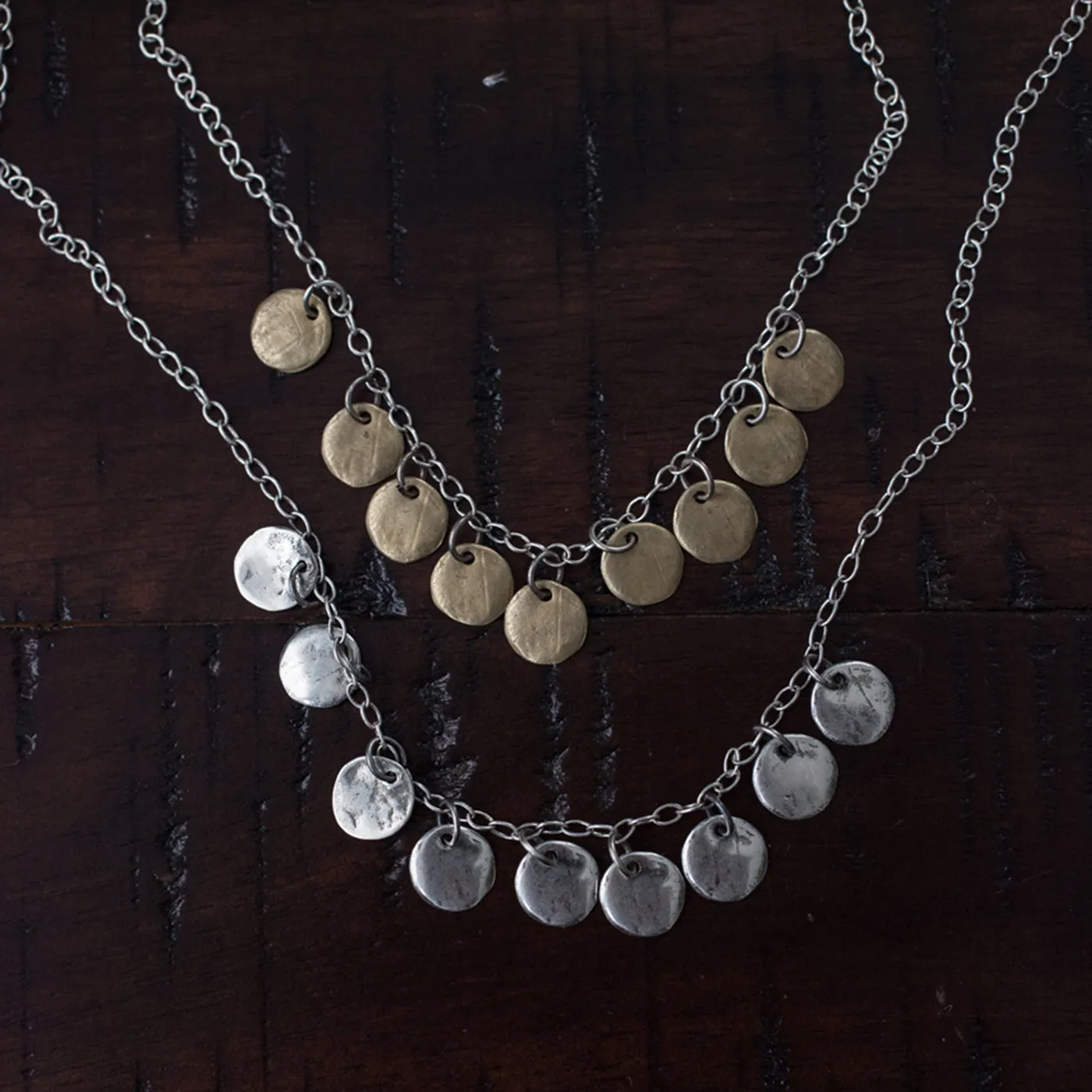 Ray Necklace | Bronze