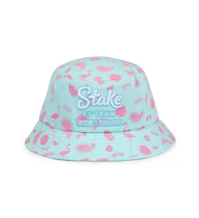 Stake F1 Kick Sauber Special Edition Miami GP AOP Bucket Hat - Blue
