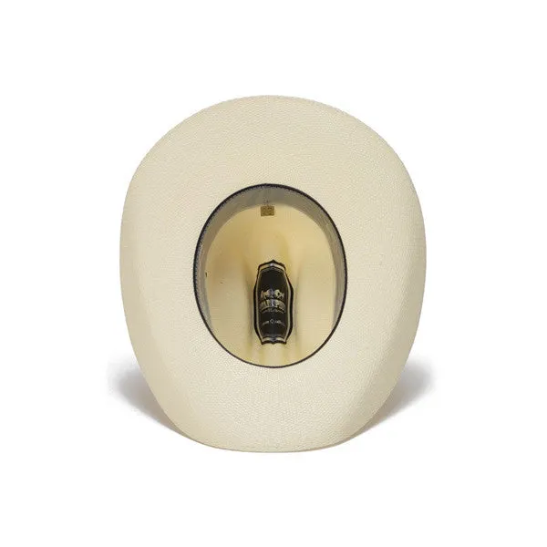 Stampede Hats - 50X Bangora Straw Western Hat with Criss Cross Stud Trim