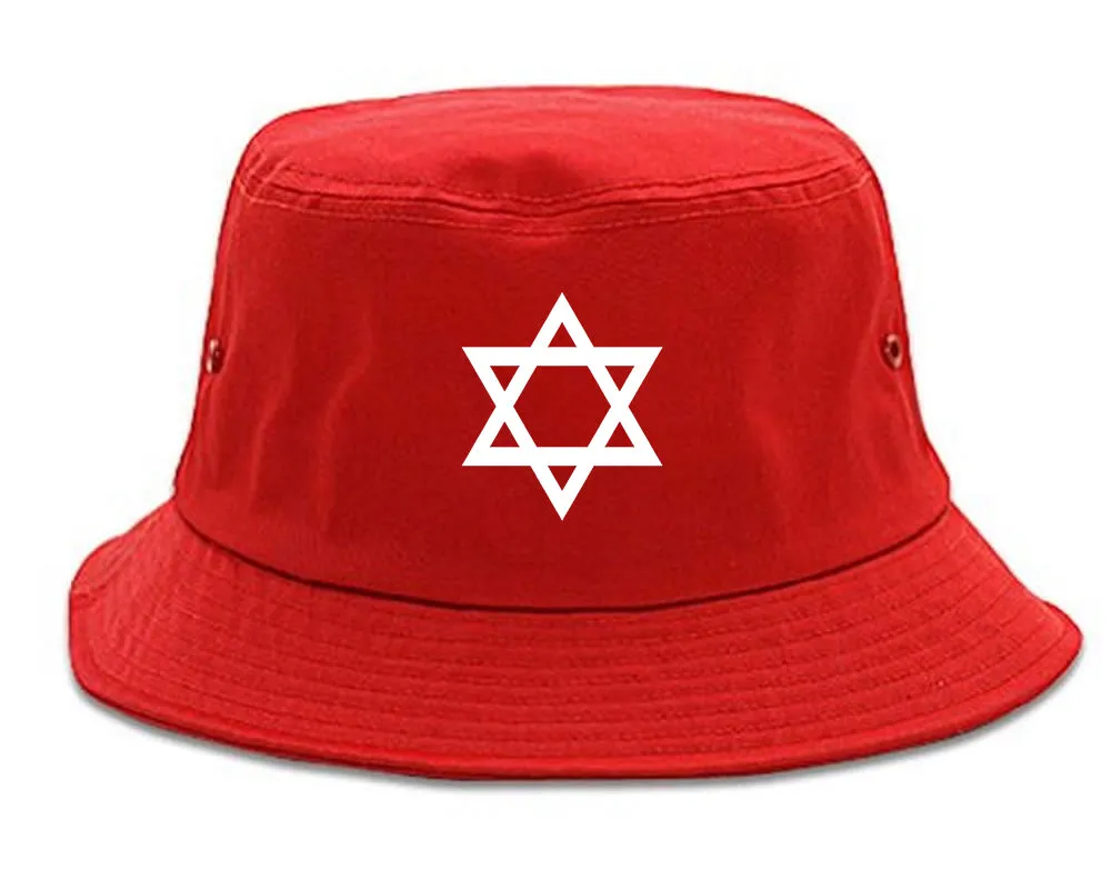 Star Of David Chest Mens Bucket Hat