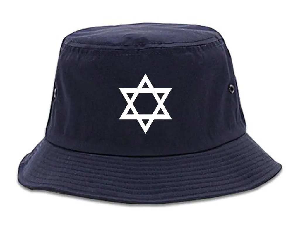 Star Of David Chest Mens Bucket Hat