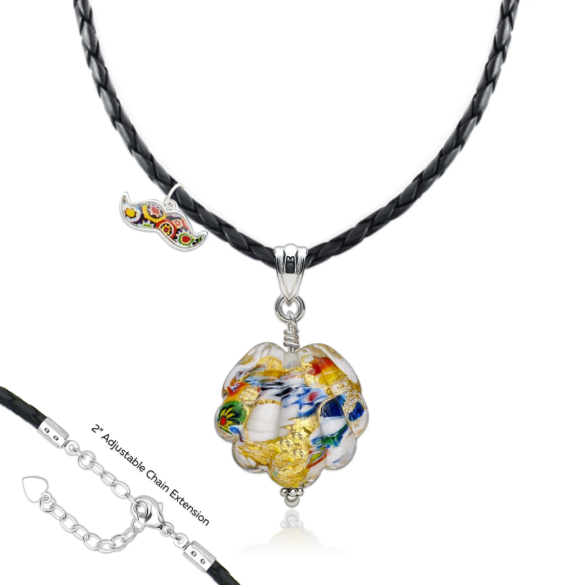 The Kiss Gold Shell Necklace
