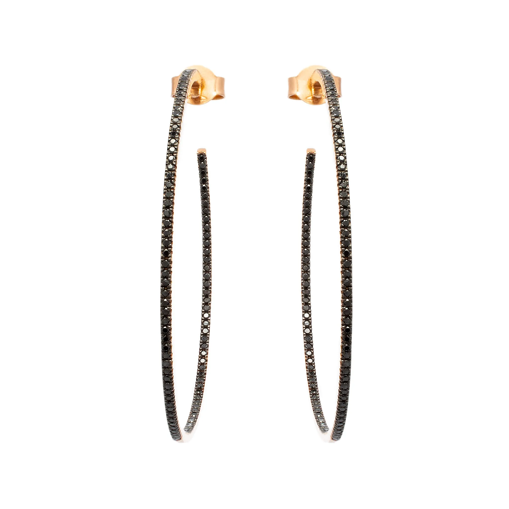 Thin Black or Green Hoops