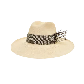 Tucan Wide Brimmed Straw Hat