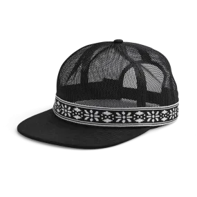 Webbed Full-Mesh Cap (Black)